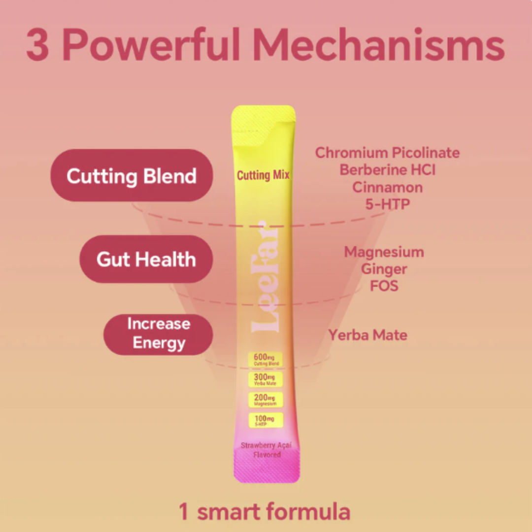 Strawberry Açaí Energy Boost Mix